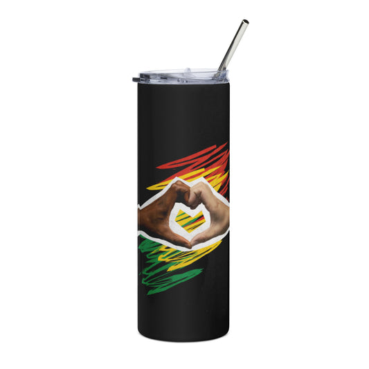 Black History month Stainless steel tumbler